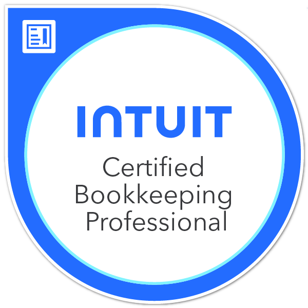 Intuit Certified Bookkeeping Professional badge